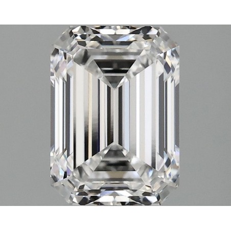 Diament laboratoryjny bezbarwny szlif szmaragdowy, 2.09ct, VVS2, D, IGI LG735593286