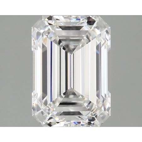 Diament laboratoryjny bezbarwny szlif szmaragdowy, 2.09ct, VVS2, D, IGI LG735596239
