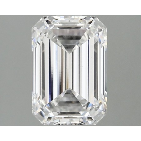 Diament laboratoryjny bezbarwny szlif szmaragdowy, 2.08ct, VVS2, D, IGI LG733588558