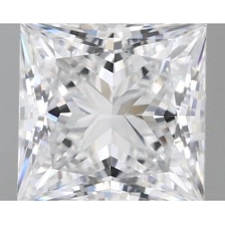 Diament laboratoryjny bezbarwny szlif princess, 1.02ct, VVS2, E, IGI LG729576571