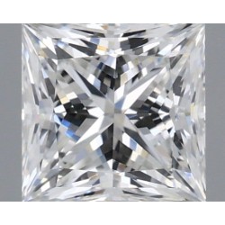 Diament laboratoryjny bezbarwny szlif princess, 1.02ct, VVS1, E, IGI LG729576564