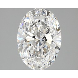 Diament laboratoryjny bezbarwny szlif owalny, 2.82ct, VVS2, D, IGI LG746527909