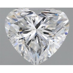 Diament laboratoryjny bezbarwny serce, 2.42ct, VVS2, E, IGI LG713536995
