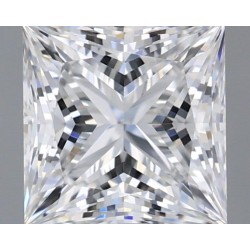 Diament laboratoryjny bezbarwny szlif princess, 1.04ct, VVS1, E, IGI LG729576575