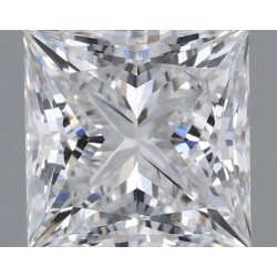 Diament laboratoryjny bezbarwny szlif princess, 1.08ct, VVS1, D, IGI LG729576569