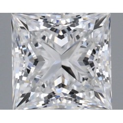Diament laboratoryjny bezbarwny szlif princess, 1.04ct, IF, E, IGI LG729576568