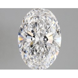 Diament laboratoryjny bezbarwny szlif owalny, 2.81ct, VVS2, D, IGI LG746519460