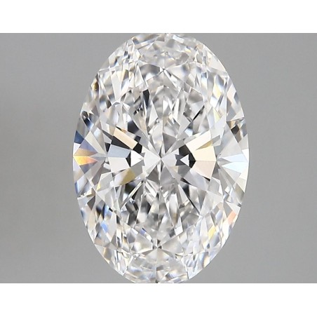 Diament laboratoryjny bezbarwny szlif owalny, 2.81ct, VVS2, D, IGI LG746519460