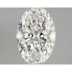 Diament laboratoryjny bezbarwny szlif owalny, 2.81ct, VVS2, E, IGI LG744521152
