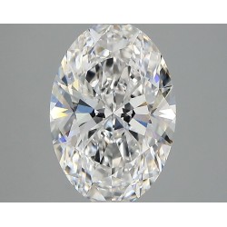 Diament laboratoryjny bezbarwny szlif owalny, 2.81ct, VVS2, E, IGI LG735525993