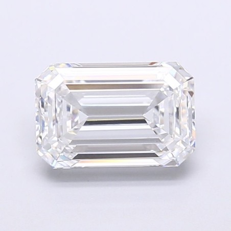 Diament laboratoryjny bezbarwny szlif szmaragdowy, 2.95ct, VVS1, D, IGI LG737560404