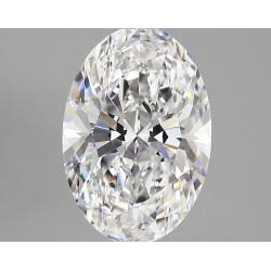 Diament laboratoryjny bezbarwny szlif owalny, 2.79ct, VVS2, D, IGI LG746519458