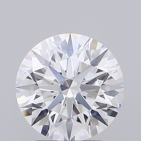 Diament laboratoryjny bezbarwny szlif okrągły, 1.7ct, VVS2, D, IGI LG741584328