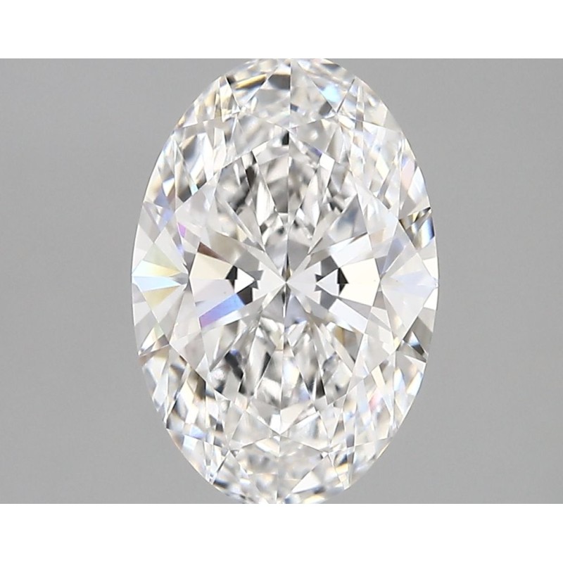Diament laboratoryjny bezbarwny szlif owalny, 2.74ct, VVS2, E, IGI LG737537139
