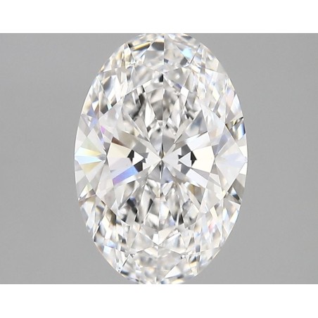 Diament laboratoryjny bezbarwny szlif owalny, 2.74ct, VVS2, E, IGI LG737537139