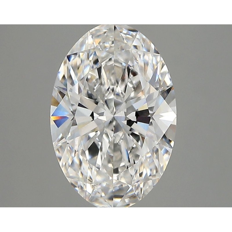 Diament laboratoryjny bezbarwny szlif owalny, 2.73ct, VVS2, E, IGI LG731504169