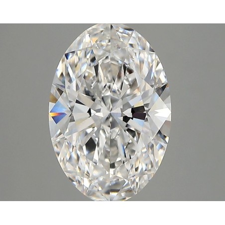 Diament laboratoryjny bezbarwny szlif owalny, 2.73ct, VVS2, E, IGI LG731504169