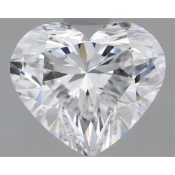 Diament laboratoryjny bezbarwny serce, 1.12ct, IF, E, IGI LG602339153