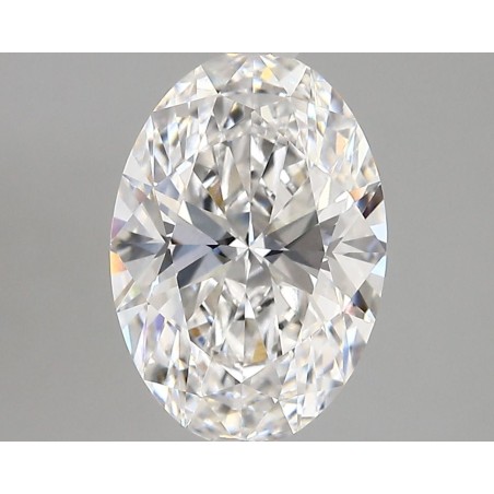Diament laboratoryjny bezbarwny szlif owalny, 2.55ct, VVS2, D, IGI LG744521144