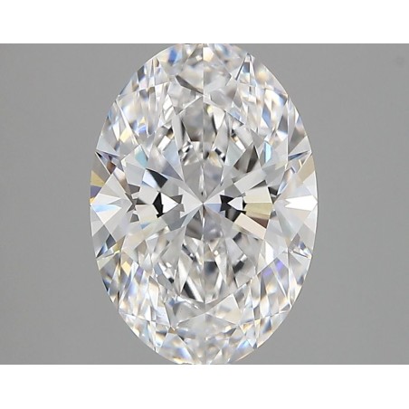 Diament laboratoryjny bezbarwny szlif owalny, 2.54ct, VVS2, D, IGI LG746519468