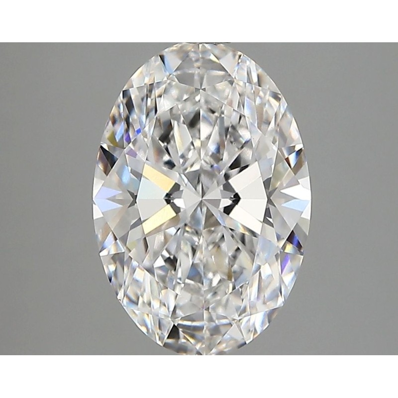 Diament laboratoryjny bezbarwny szlif owalny, 2.72ct, VVS2, D, IGI LG729554562