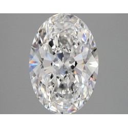 Diament laboratoryjny bezbarwny szlif owalny, 2.51ct, VVS2, E, IGI LG742550540