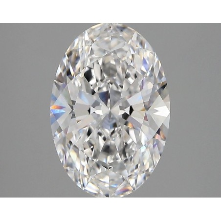 Diament laboratoryjny bezbarwny szlif owalny, 2.51ct, VVS2, E, IGI LG742550540