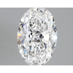Diament laboratoryjny bezbarwny szlif owalny, 2.63ct, VVS1, D, IGI LG746519455