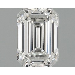 Diament laboratoryjny bezbarwny szlif szmaragdowy, 0.96ct, VVS2, F, IGI LG638455821