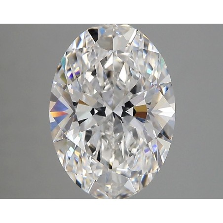 Diament laboratoryjny bezbarwny szlif owalny, 2.6ct, VVS2, E, IGI LG738504753