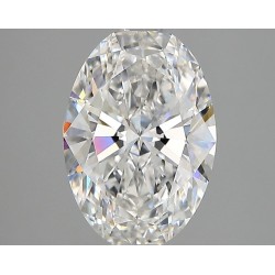 Diament laboratoryjny bezbarwny szlif owalny, 2.41ct, VVS2, D, IGI LG738526425