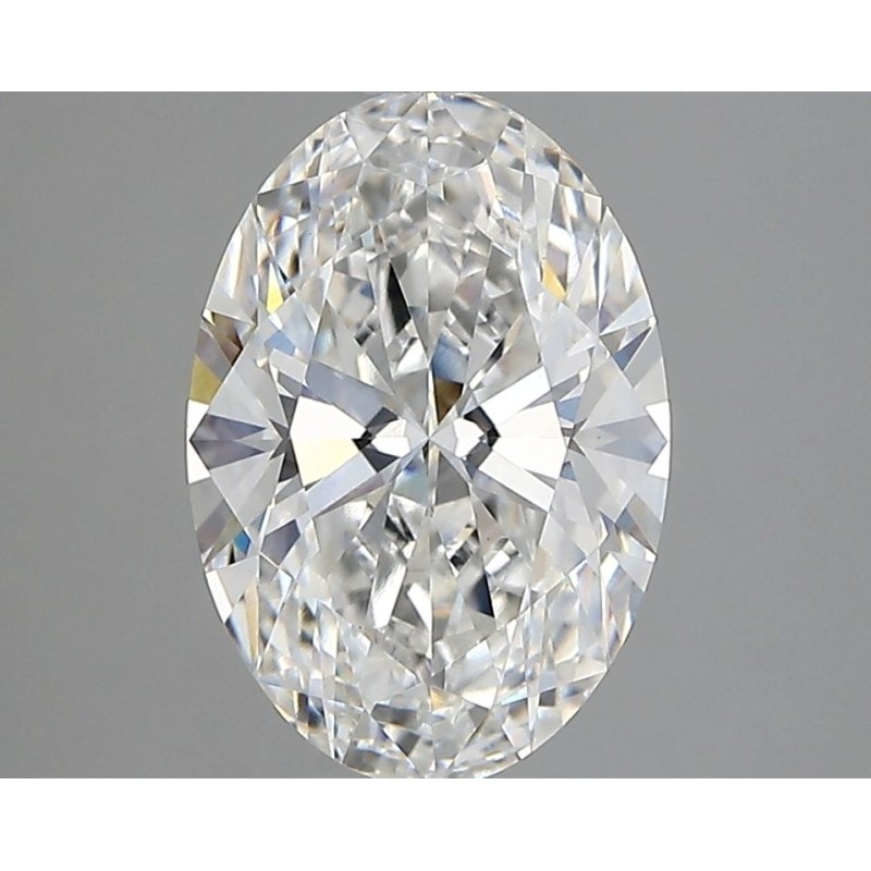 Diament laboratoryjny bezbarwny szlif owalny, 2.42ct, VVS2, D, IGI LG746526794