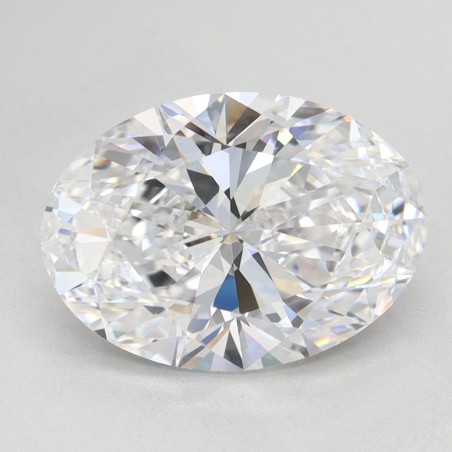 Diament laboratoryjny bezbarwny szlif owalny, 2.29ct, IF, D, GIA 3515079673