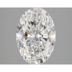 Diament laboratoryjny bezbarwny szlif owalny, 2.34ct, VVS2, E, IGI LG728534880