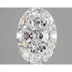 Diament laboratoryjny bezbarwny szlif owalny, 2.34ct, VVS2, E, IGI LG746509240