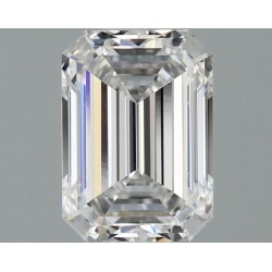 Diament laboratoryjny bezbarwny szlif szmaragdowy, 0.97ct, VVS2, E, IGI LG654483552