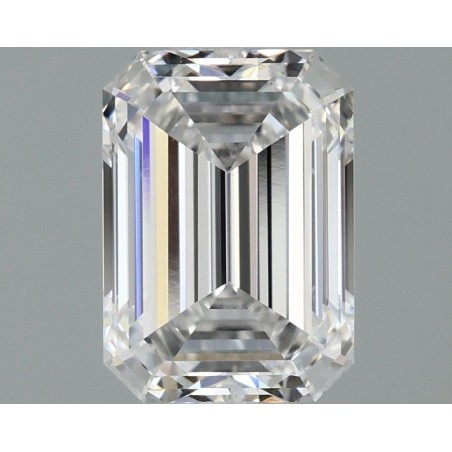 Diament laboratoryjny bezbarwny szlif szmaragdowy, 0.97ct, VVS2, E, IGI LG654483552