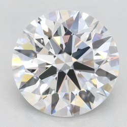 Diament laboratoryjny bezbarwny szlif okrągły, 2.71ct, IF, D, GIA 6501299156