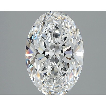 Diament laboratoryjny bezbarwny szlif owalny, 2.24ct, VVS2, D, IGI LG745526486