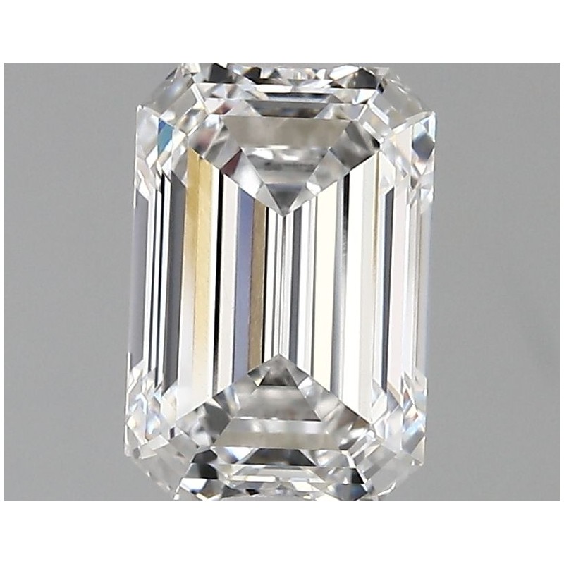 Diament laboratoryjny bezbarwny szlif szmaragdowy, 2.2ct, VVS2, D, IGI LG746546926