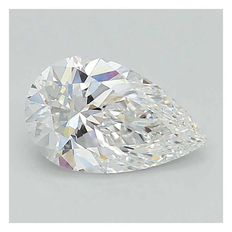 Diament laboratoryjny bezbarwny szlif gruszkowy, 1.07ct, VVS2, F, IGI LG597379173