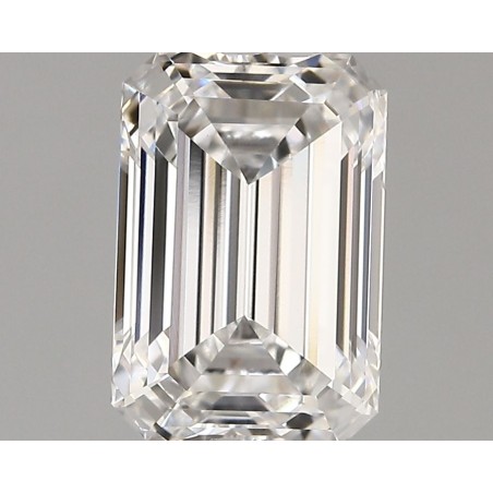 Diament laboratoryjny bezbarwny szlif szmaragdowy, 1.92ct, VVS2, D, IGI LG745526407