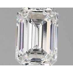Diament laboratoryjny bezbarwny szlif szmaragdowy, 2.17ct, VVS2, E, IGI LG745526408