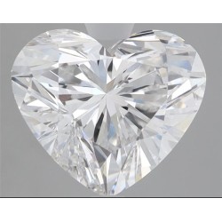 Diament laboratoryjny bezbarwny serce, 2.03ct, VVS2, F, IGI LG607367942