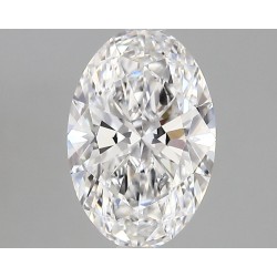 Diament laboratoryjny bezbarwny szlif owalny, 2.14ct, VVS2, D, IGI LG745526435