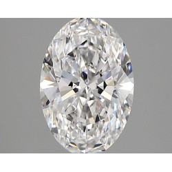 Diament laboratoryjny bezbarwny szlif owalny, 1.9ct, VVS2, D, IGI LG744521147