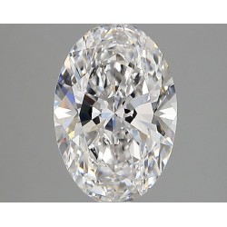Diament laboratoryjny bezbarwny szlif owalny, 1.9ct, VVS2, E, IGI LG746511663