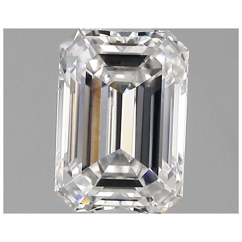Diament laboratoryjny bezbarwny szlif szmaragdowy, 2.08ct, VVS2, E, IGI LG741527097