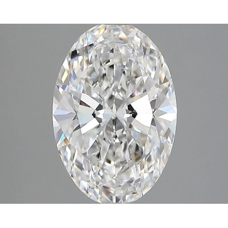 Diament laboratoryjny bezbarwny szlif owalny, 2.05ct, VVS2, D, IGI LG746545875