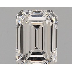 Diament laboratoryjny bezbarwny szlif szmaragdowy, 1.89ct, VVS1, D, IGI LG741521707